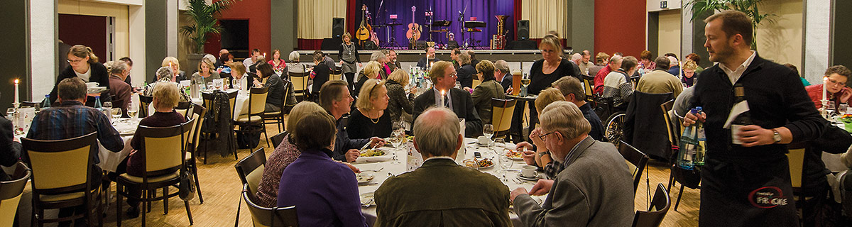 Dinner in den Festälen Fricke